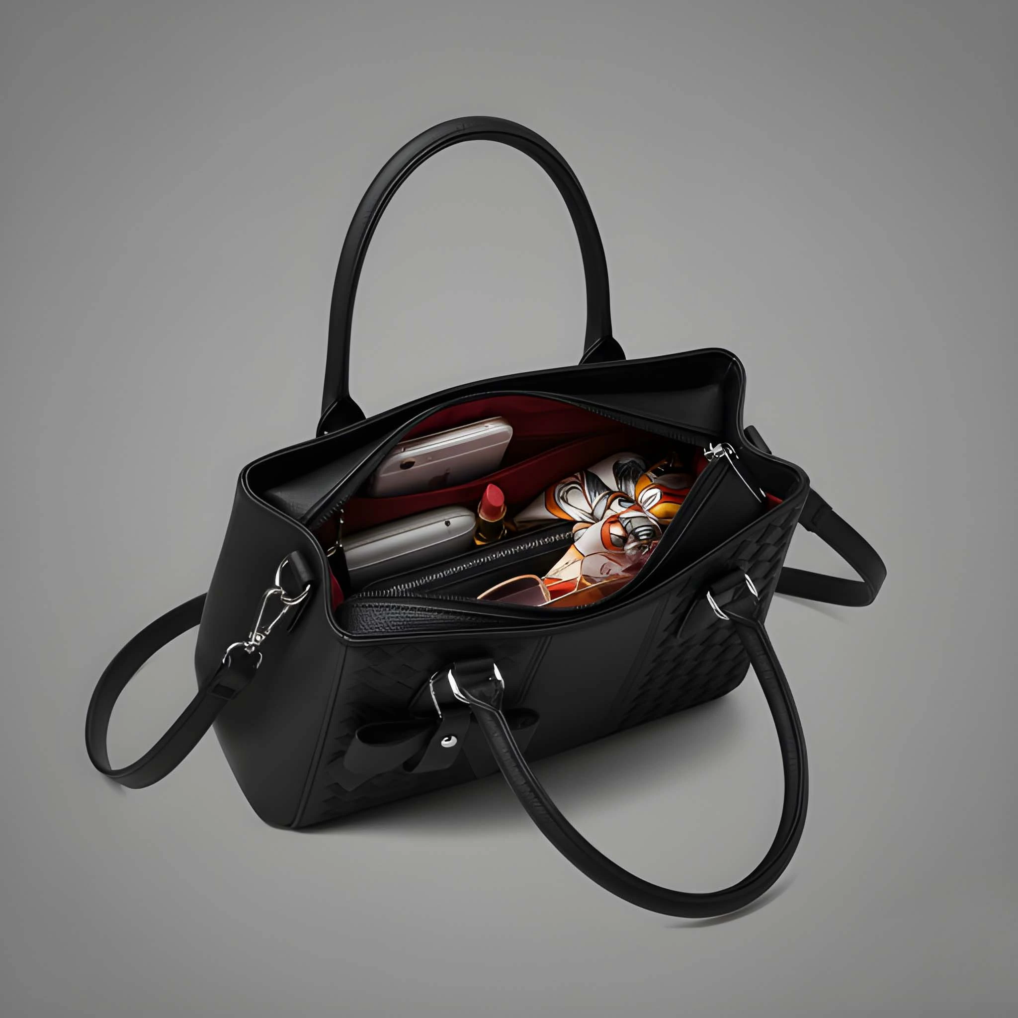 Trendy Women’s Premium Handbag | Elegant PU Leather Tote & Shoulder Carry Bag image 5