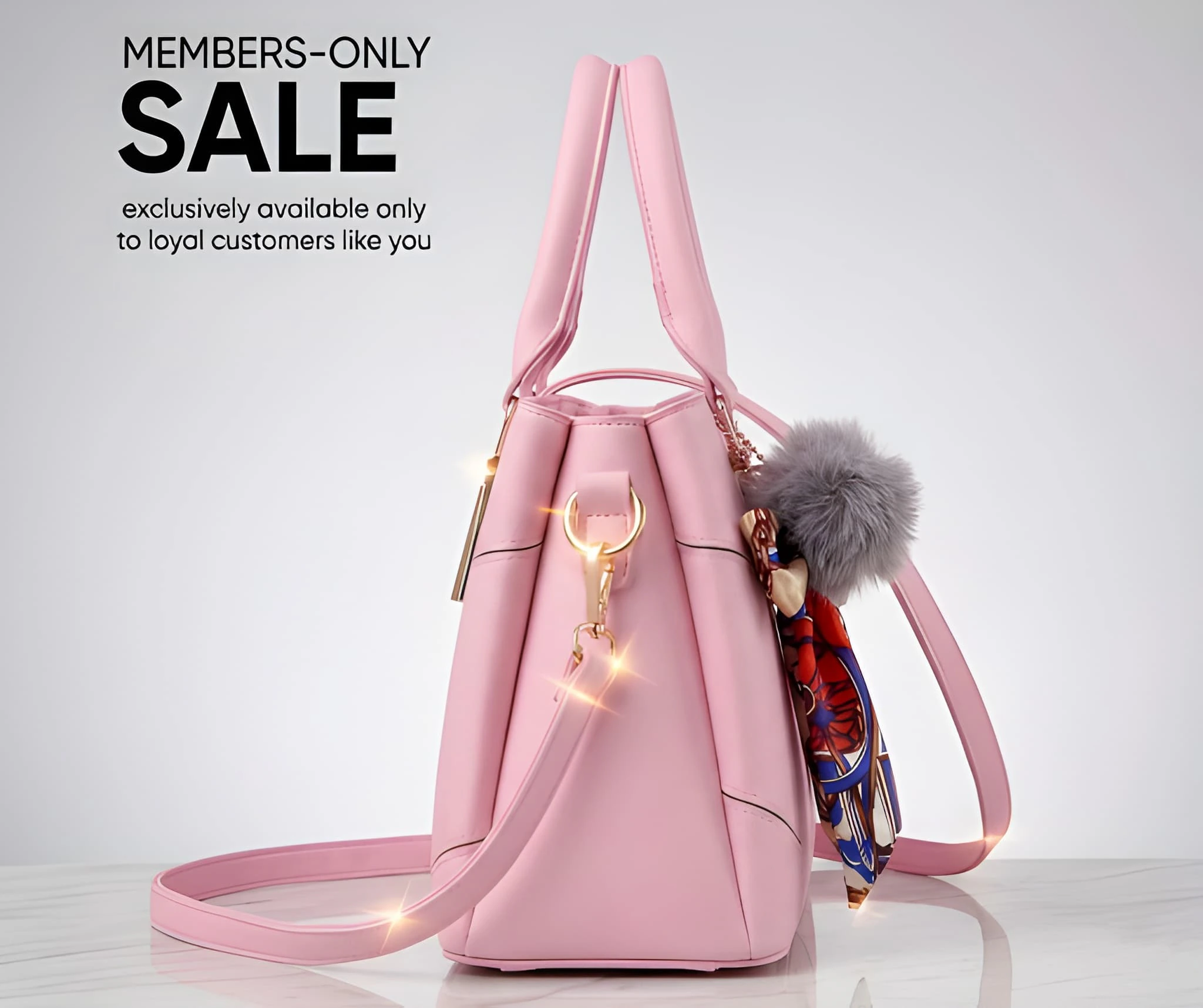 Premium Quality Women’s Stylish Handbag | Elegant PU Leather Shoulder & Tote Bag for Ladies | Spacio image 8