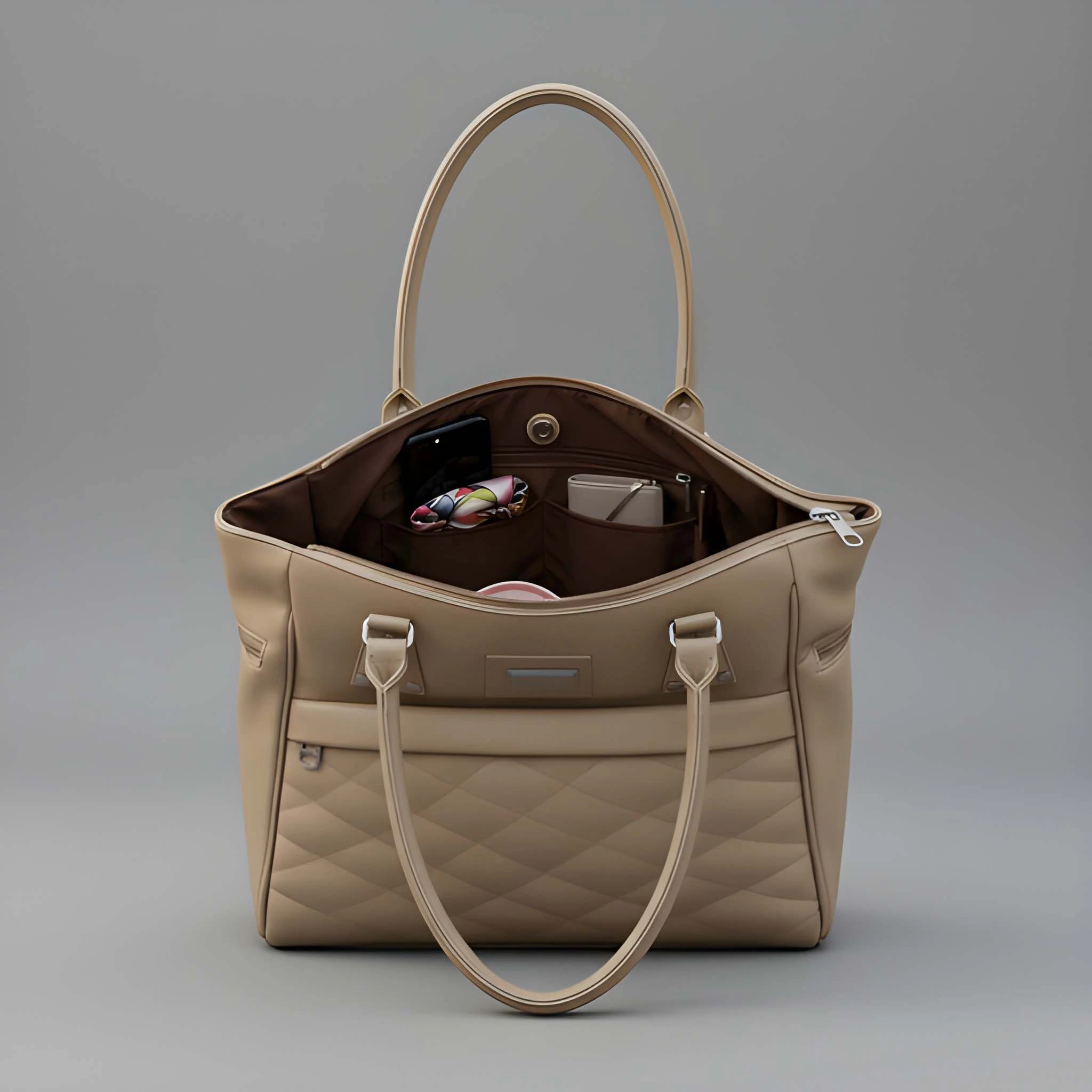 Luxury Women’s Designer Handbag | Premium PU Leather Shoulder & Tote Bag | Travel & Daily Wear image 4