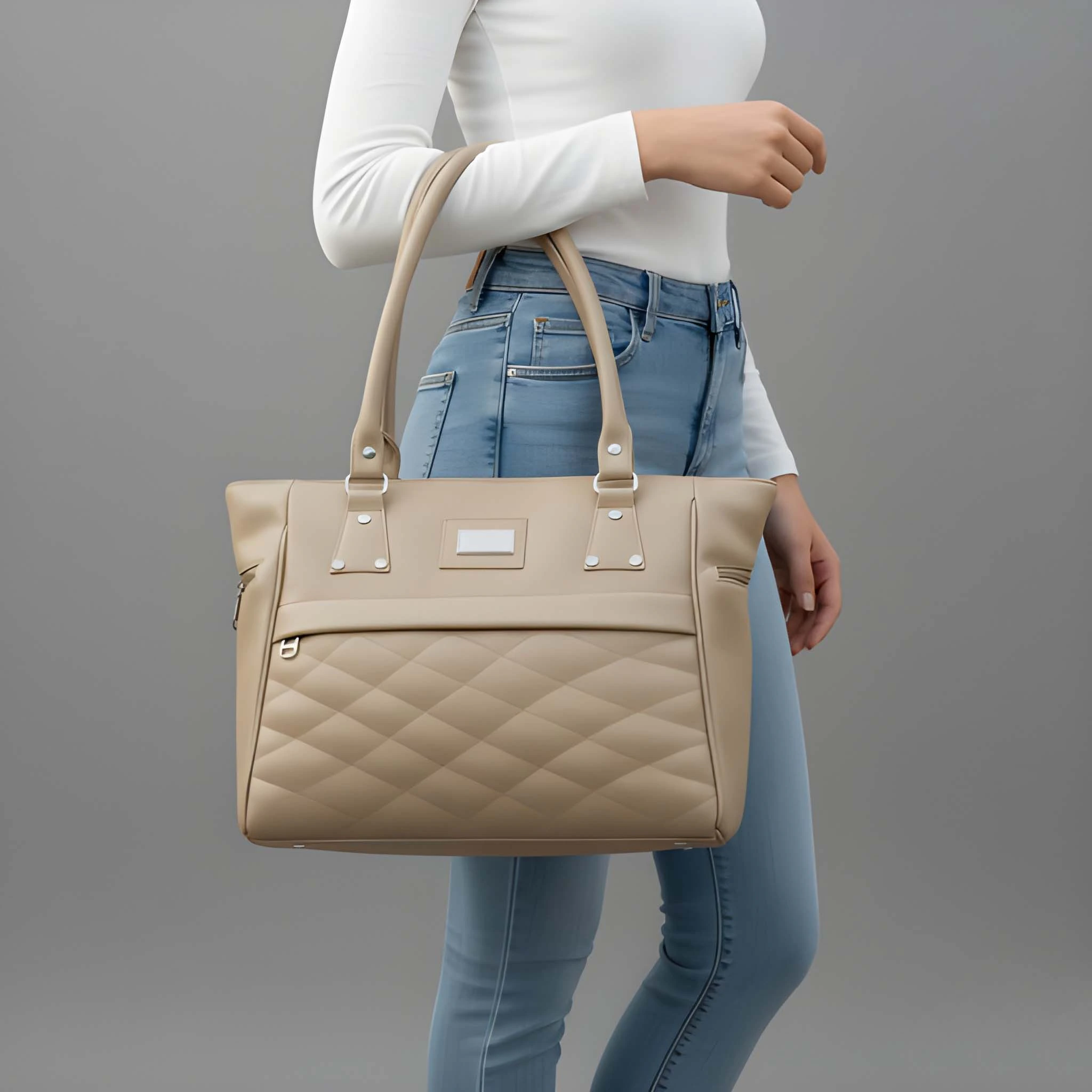 Luxury Women’s Designer Handbag | Premium PU Leather Shoulder & Tote Bag | Travel & Daily Wear image 6