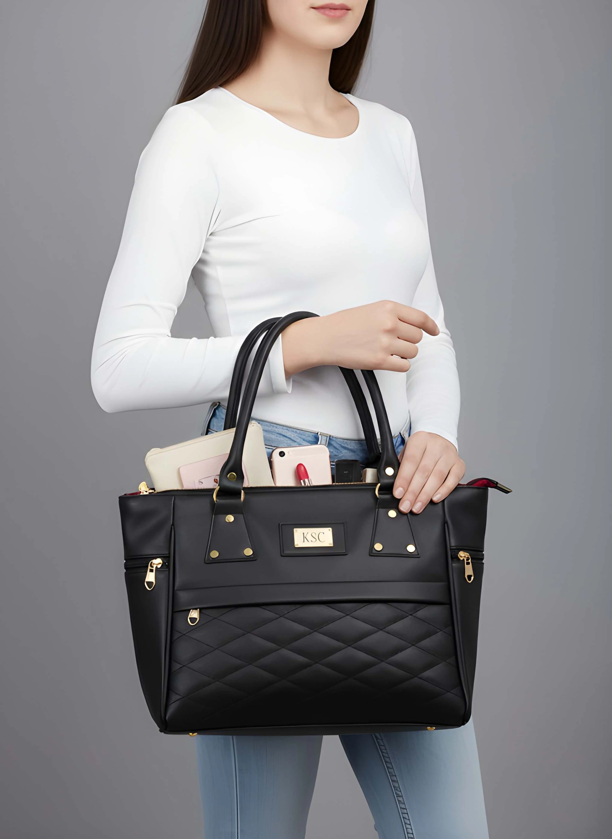 Luxury Women’s Designer Handbag | Premium PU Leather Shoulder & Tote Bag | Travel & Daily Wear