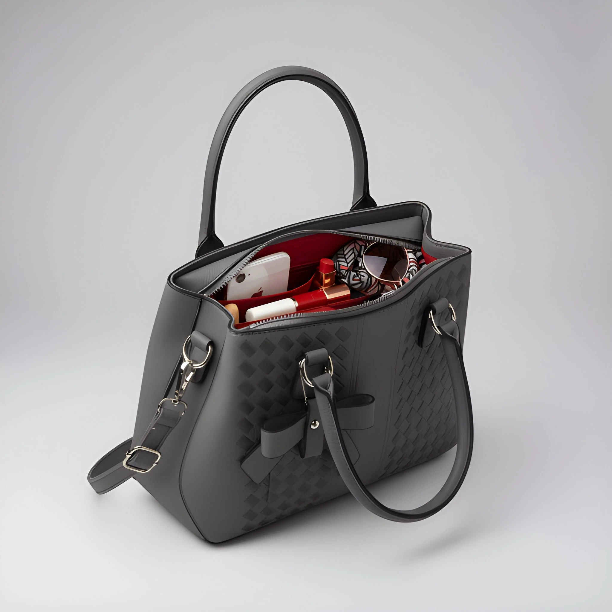 Trendy Women’s Premium Handbag | Elegant PU Leather Tote & Shoulder Carry Bag image 9